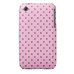 Pink with little black stars. iphone 3 covers
