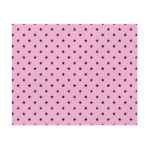 Pink with little black stars. full color flyer