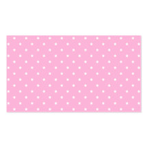 Pink with little white stars. business card templates