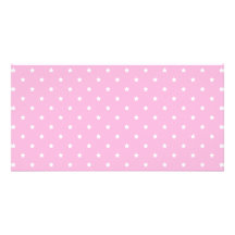 Pink with little white stars. Custom Photo Cards