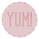 Pink Yum DIY Birthday Cupcake Toppers Stickers