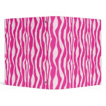 Pink Zebra binders