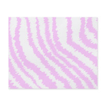 Pink Zebra Print, Animal Pattern. Flyer