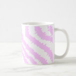 Pink Zebra Print, Animal Pattern. Mugs