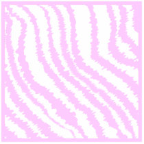 Pink Zebra Print, Animal Pattern. Cut Outs