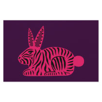 Pink Zebra Rabbit