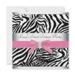 Pink Zebra Sweet Sixteen Birthday Party