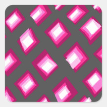 Pinkblox Square Sticker