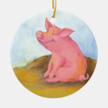 Pinkles porcin/ornement