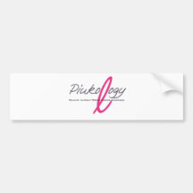 pinkology pic.png bumper sticker