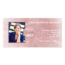 Pinktone Graduation Photo Frame Photo Cards