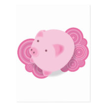 Pinky_Pig Postcards