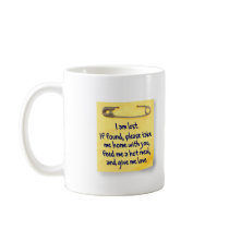 pinned note mugs