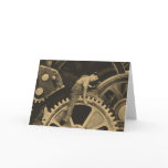 Pinned Wheel Greeting Card