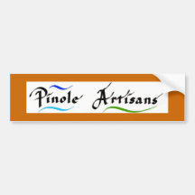 Pinole Artisans logo Bumper Sticker