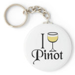 Pinot Grigio Wine Lover Gifts keychains