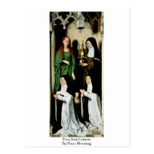 Pins And Gutters By Hans Memling Post Card
