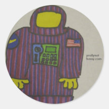 pinstripe spaceman stickers
