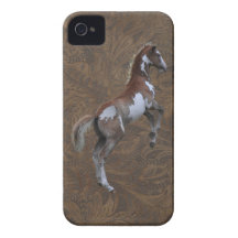 Pinto Pony Tooled Leather-look iPhone 4 Case