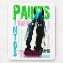 Pintos - Paint Horse gifts & greetings Mousepad