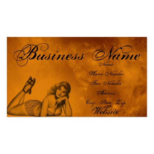 Pinup.. Business Cards