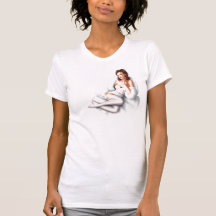 Pinup dengosa camisetas