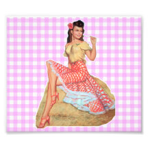 Pinup Girl Photo Print