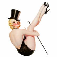 Pinup Girl Photo Sculpture