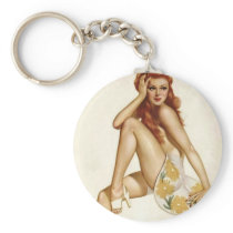 PinUpz Girl 1 Key Chains