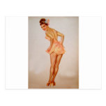 PinUpz Girl 3 Post Card