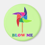 PinWheel Refrigerator Magnets