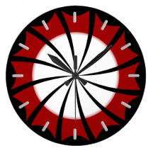 Pinwheel Wall Clock