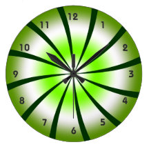 Pinwheel Wall Clock