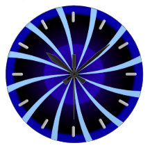 Pinwheel Wall Clock