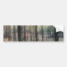 Piny forest bumper stickers