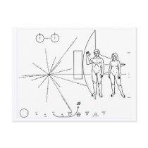 PIONEER 10 POST CARD