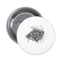 Pioneer CDJ-1000 Graffiti Button