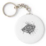Pioneer CDJ-1000 Graffiti Key Chains