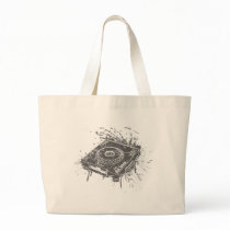 Pioneer CDJ-1000 Graffiti Tote Bags