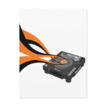 Pioneer CDJ 1000 SWIRLS Postcard