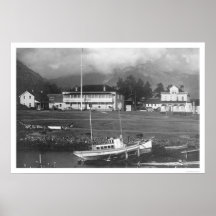 Pioneer House Sitka, Alaska 1912 Posters