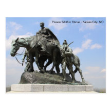 Pioneer Mother Statue Post Card