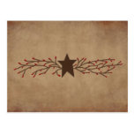 Pip Berry Star Recipe Card Post Card