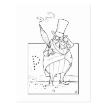 Pip Penguin Postcard