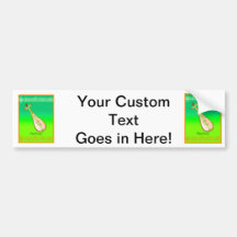 Pipa String Instrument From China Bumper Sticker