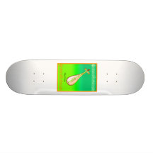 Pipa String Instrument From China Skateboard