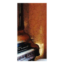 Pipe Organ in Living Room Photo Cards