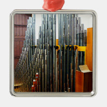 Pipe Organ Pipes Christmas Ornaments