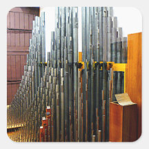Pipe Organ Pipes Sticker