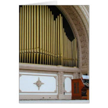 Pipe Organ Spreckels Card